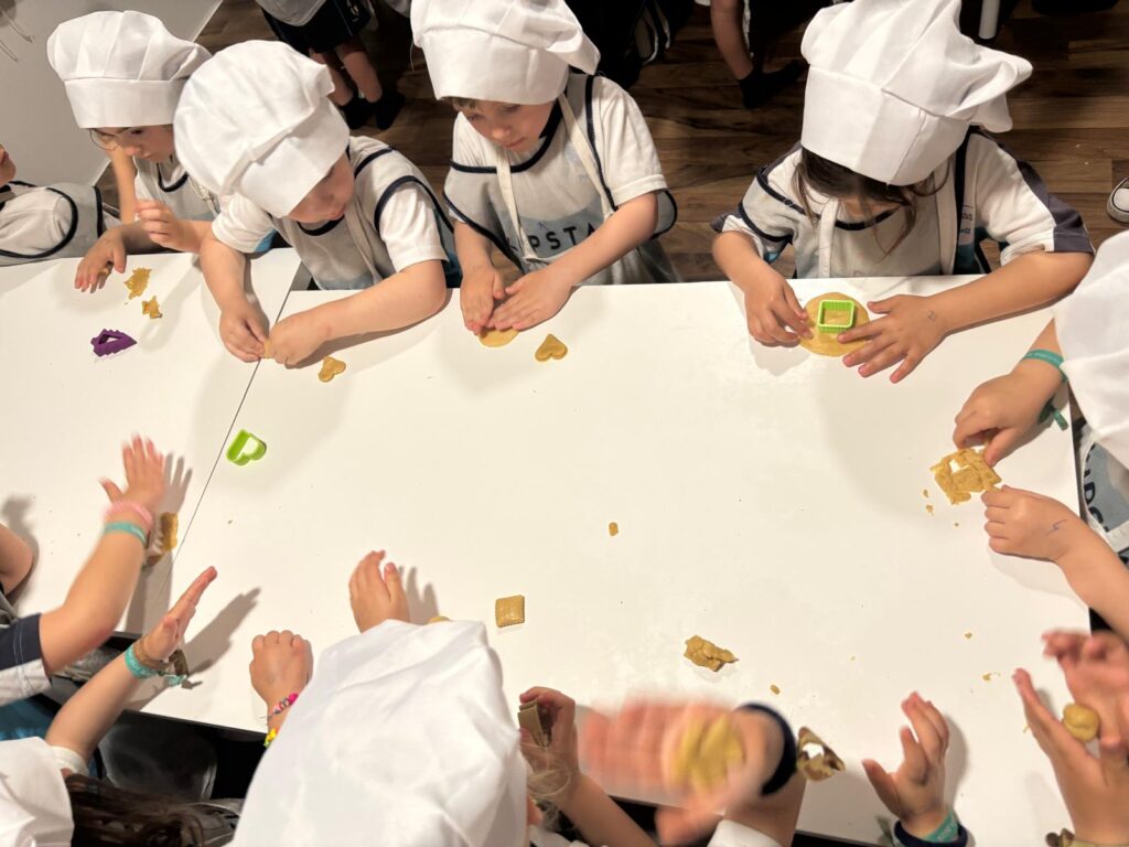 Taller para todas las edades de cocina infantil en el Parque Infantil El recreo