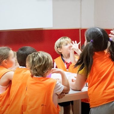 taller de ciencia en el parque infantil el recreo