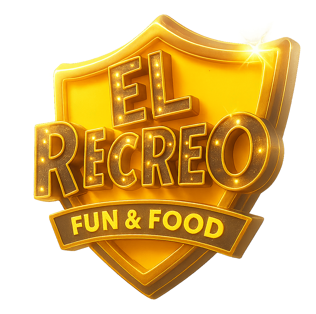logotipo parque infantil el recreo nuevo brillante
