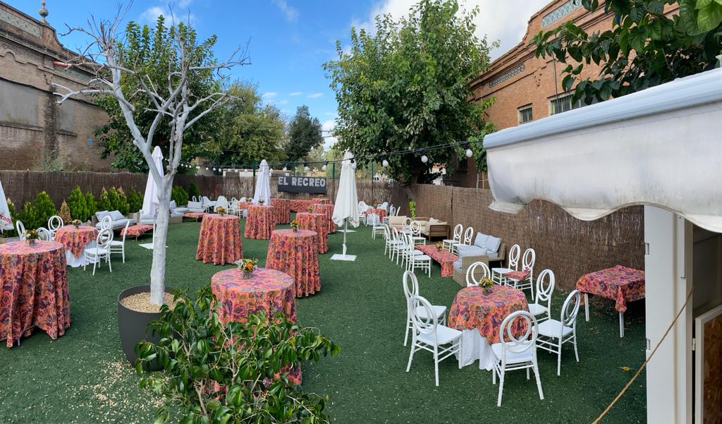 Restaurante exterior para celebraciones el recreo