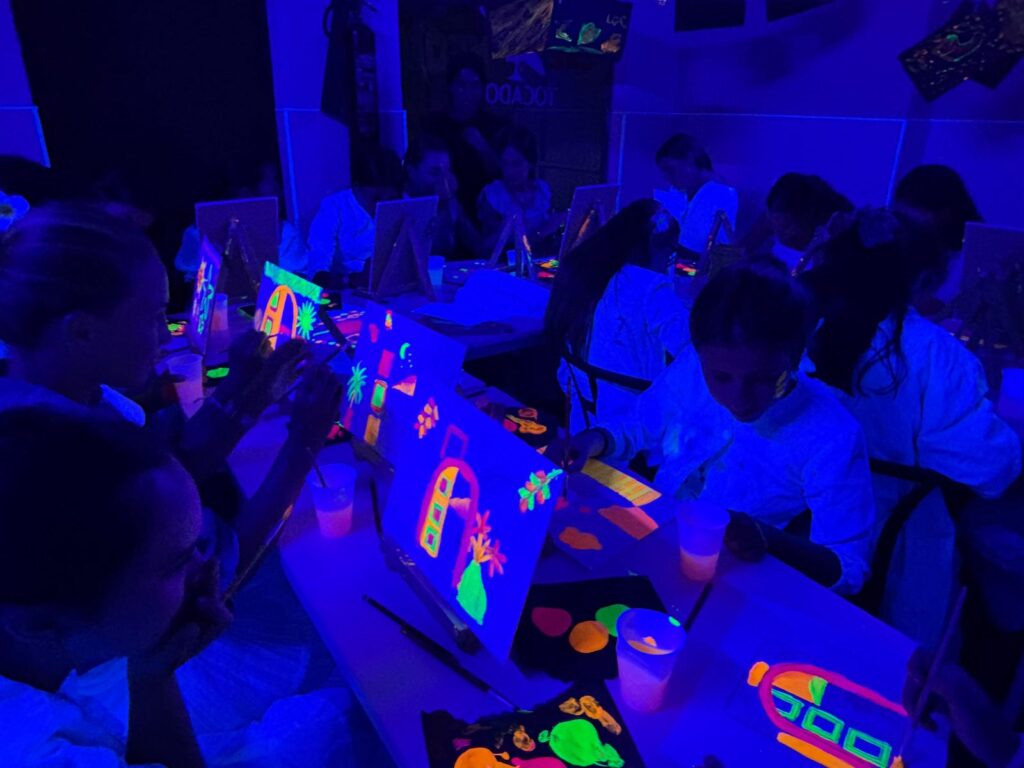 Taller de luz de neón en Sevilla