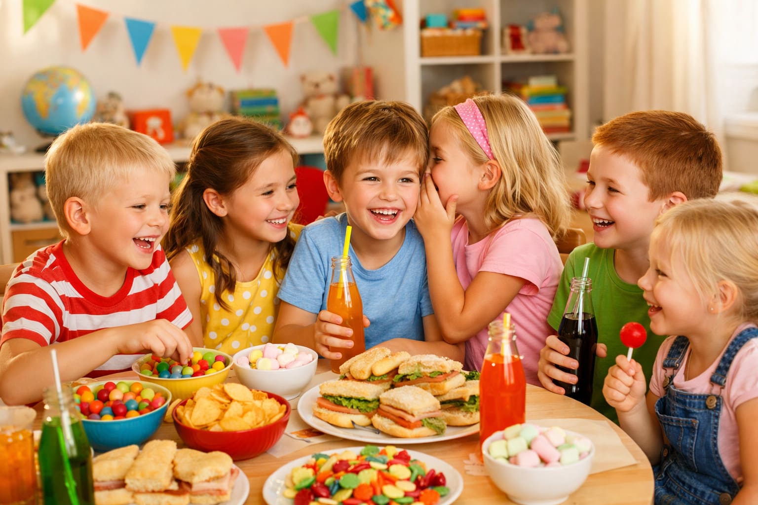 meriendas en parque infantil el recreo